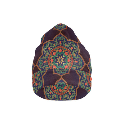 Medallion Pattern Print Design 03 Unisex Beanie