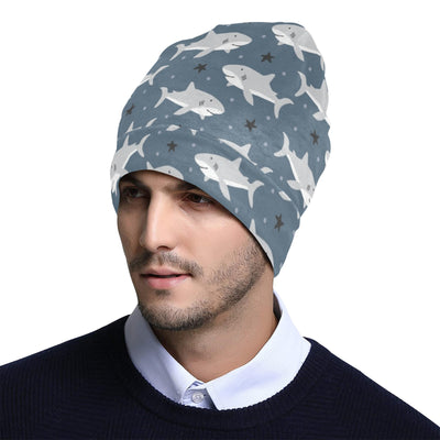 Shark Print Design LKS305 Unisex Beanie