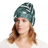 Tropical Palm Leaves Pattern Unisex Beanie