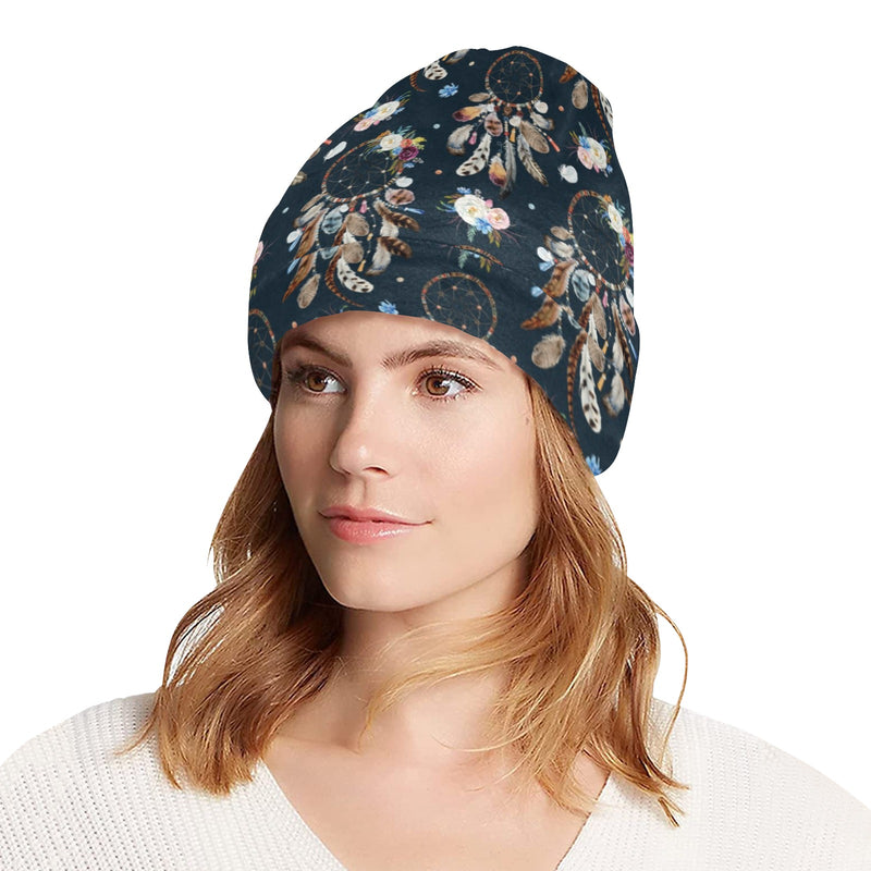 Dream Catcher Boho Floral Style Unisex Beanie