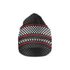 Checkered Flag Red Line Style Unisex Beanie