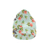 Bird with Red Flower Print Pattern Unisex Beanie