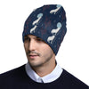 Wolf Moon Print Design LKS304 Unisex Beanie