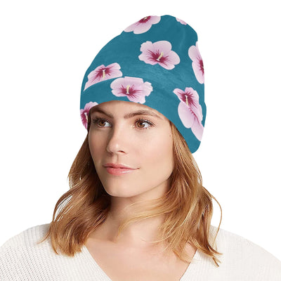 Cherry Blossom Pattern Print Design CB08 Unisex Beanie