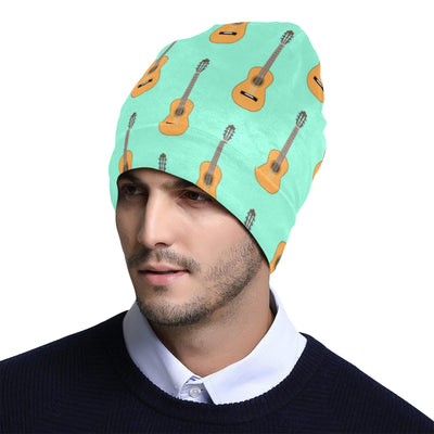 Acoustic Guitar Print Design LKS403 Unisex Beanie