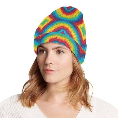 Tie Dye Heart shape Unisex Beanie