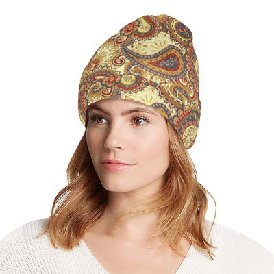 Boho Pattern Print Design 08 Unisex Beanie