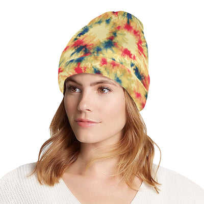 Tie Dye Print Design LKS302 Unisex Beanie