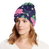 Monarch Butterfly Pattern Print Design 03 Unisex Beanie