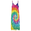 Tie Dye Long Maxi Dress