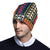 Kente Pattern Print Design 02 Unisex Beanie