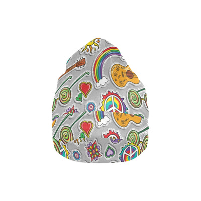 Hippie Print Design LKS306 Unisex Beanie