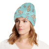 Angel Wings Pattern Print Design 03 Unisex Beanie