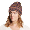 Southwest Ethnic Design Themed Print Unisex Beanie