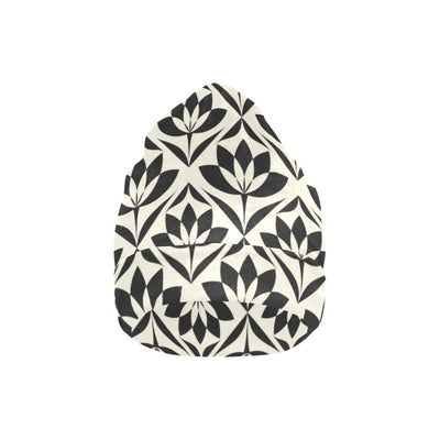 Lotus Pattern Print Unisex Beanie