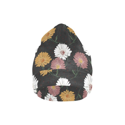 Daisy Pattern Print Design DS04 Unisex Beanie