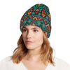 Aztec Pattern Print Design 04 Unisex Beanie