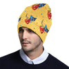 Acting Mask Pattern Print Design 02 Unisex Beanie