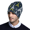 Eiffel Tower Star Print Unisex Beanie