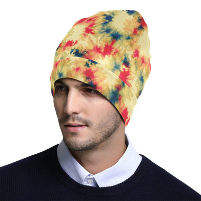 Tie Dye Print Design LKS302 Unisex Beanie