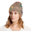 Chicken Happy Print Pattern Unisex Beanie