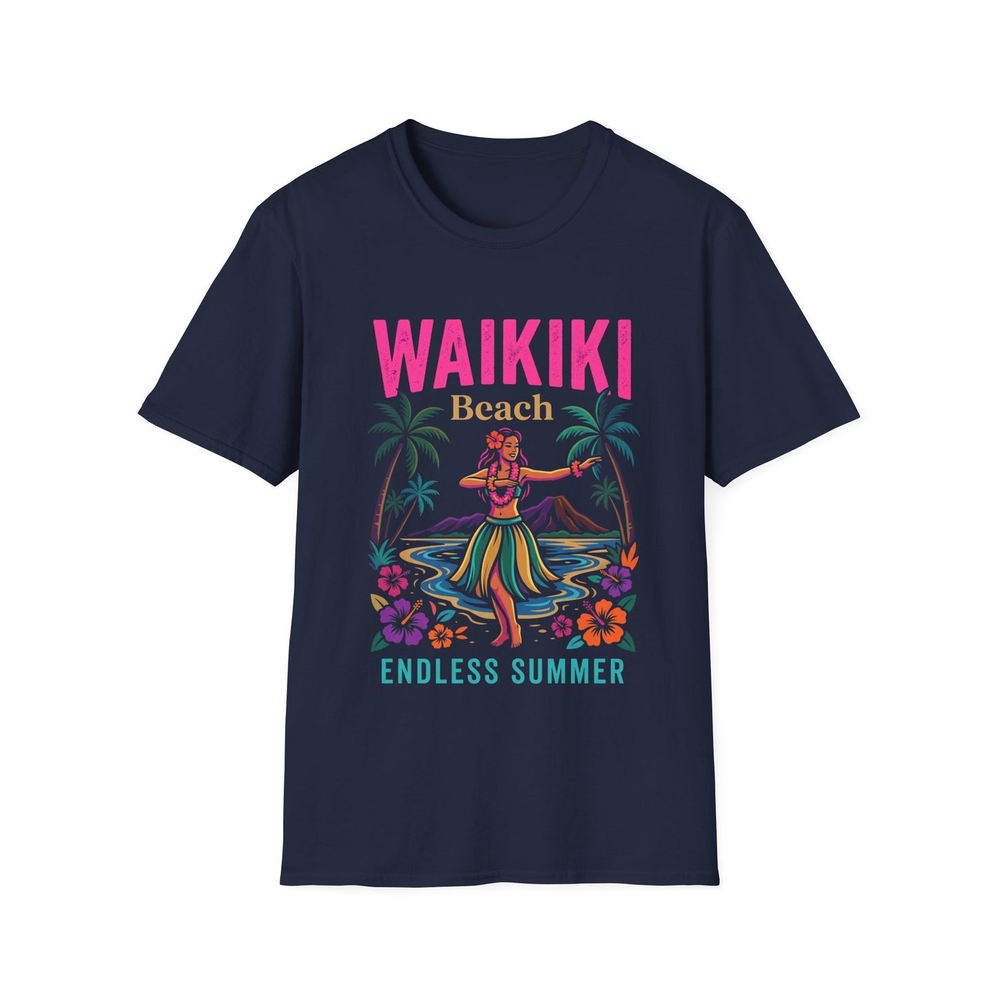Waikiki Hawaii Summer T-Shirt