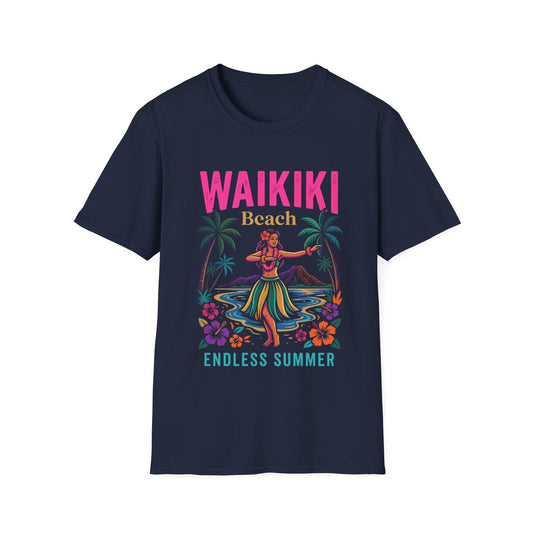 Waikiki Hawaii Summer T-Shirt