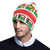 Camper Camping Ugly Christmas Design Print Unisex Beanie