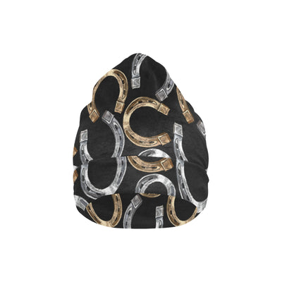 Horseshoe Print Design LKS305 Unisex Beanie