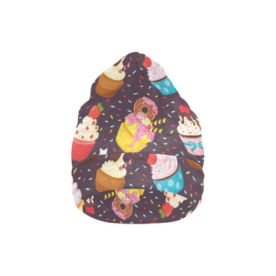 Cupcakes Party Print Pattern Unisex Beanie