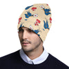 Swallow Bird Pattern Print Design 05 Unisex Beanie