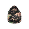 Dinosaur Print Pattern Unisex Beanie