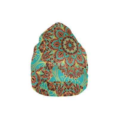 Medallion Pattern Print Design 02 Unisex Beanie