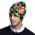 Pink Red Hibiscus Pattern Print Design HB023 Unisex Beanie