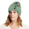 Dachshund Pattern Print Design 05 Unisex Beanie