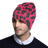 Cheetah Pink Print Pattern Unisex Beanie