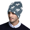 Chihuahua Pattern Print Design 03 Unisex Beanie