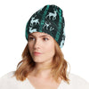 Deer Jungle Print Pattern Unisex Beanie