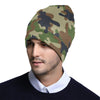 Army Camouflage Pattern Print Design 01 Unisex Beanie