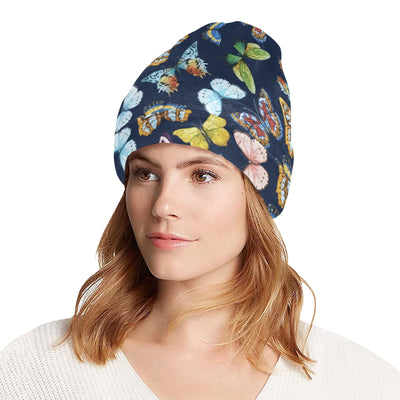 Butterfly Beautiful Print Pattern Unisex Beanie