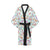 Ice Cream Pattern Print Design IC02 Women's Short Kimono