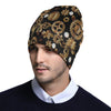 Steampunk Butterfly Design Themed Print Unisex Beanie