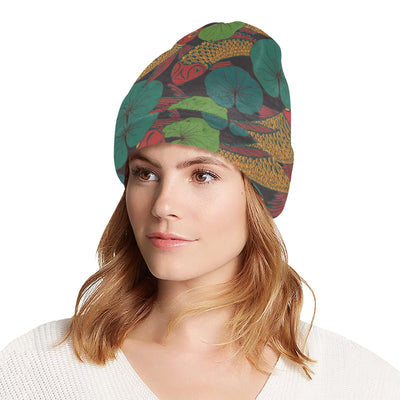 KOI Fish Pattern Print Design 01 Unisex Beanie