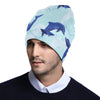 Dolphin Heart Pattern Unisex Beanie