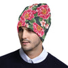 Summer Floral Pattern Print Design SF06 Unisex Beanie