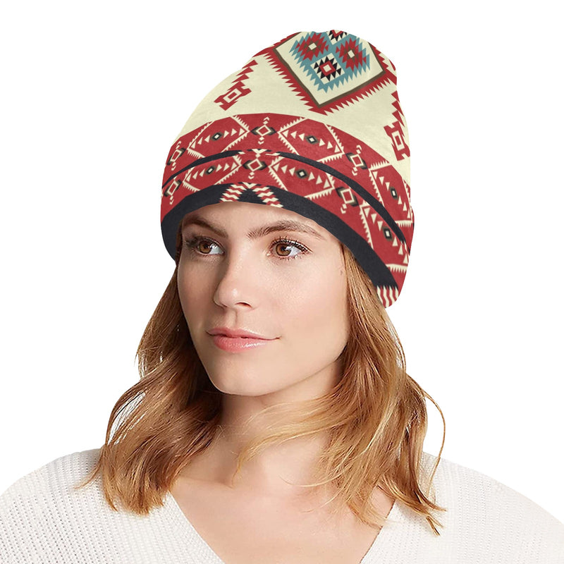 Navajo Pattern Print Design A05 Unisex Beanie