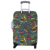 Travel Stamp Themed Design Luggage Cover Protector