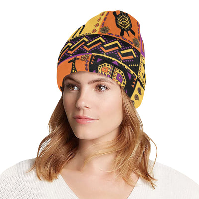 African Pattern Print Design 02 Unisex Beanie