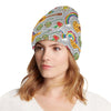 Hippie Print Design LKS306 Unisex Beanie