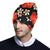 Red Hibiscus Pattern Print Design HB022 Unisex Beanie